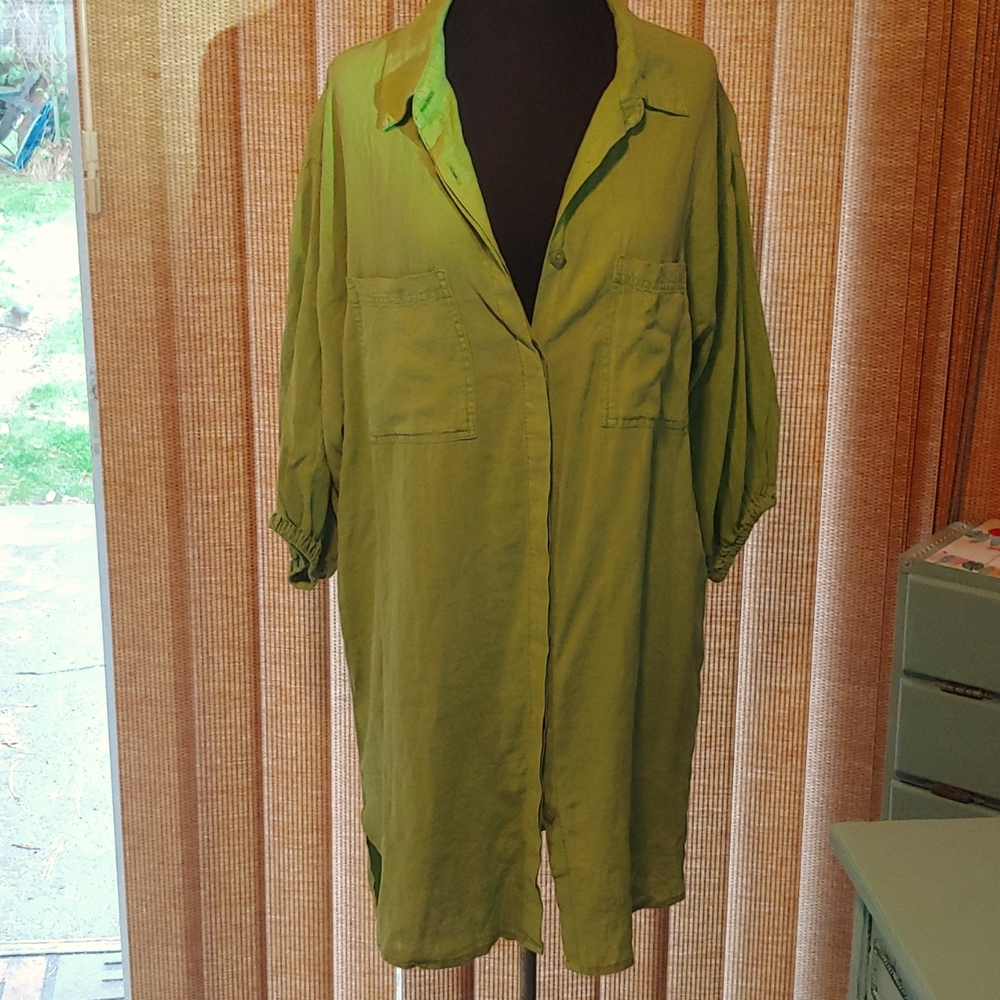 Y f b porter shirt dress